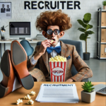 A Recruiter With His Feet Propped Up On His Desk Eating Popcorn And Enjoying This Week's Job Board Doctor News